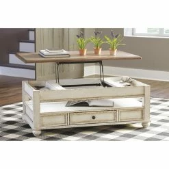 Cheap 🎉 Rectangle Coffee Tables Signature Design By Ashley Realyn Lift Top Cocktail Table ✔️ -Coffee Tables Sale Store scaleASHY6244