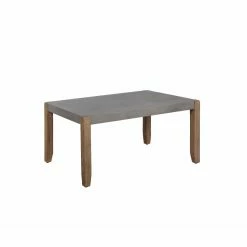 Promo 👏 Rectangle Coffee Table Sets Alaterre Furniture Newport Faux Concrete 2 Piece Coffee Table Set 🔔 -Coffee Tables Sale Store scaleASR9885