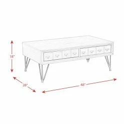 Flash Sale 🛒 Rectangle Coffee Tables Picket House Furnishings Tanner Coffee Table 🛒 12 Flash Sale 🛒 Rectangle Coffee Tables Picket House Furnishings Tanner Coffee Table 🛒 -Coffee Tables Sale Store scaleELET964