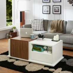 Cheap 🎉 Rectangle Coffee Tables Furniture Of America Stephen Sliding Top Coffee Table 🎁 -Coffee Tables Sale Store scaleENLB3036