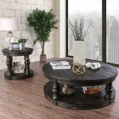 Best Sale ❤️ Round Coffee Tables Furniture Of America Tanenbaum Rustic Round Coffee Table 🎉 13 Best Sale ❤️ Round Coffee Tables Furniture Of America Tanenbaum Rustic Round Coffee Table 🎉 -Coffee Tables Sale Store scaleENLB4039