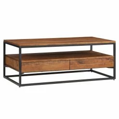 Best Pirce ⭐ Rectangle Coffee Tables HumbleNest Farmers Market Rustic Coffee Table 🛒 -Coffee Tables Sale Store scaleHME3668