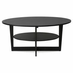 Flash Sale 😍 Oval Coffee Tables Furinno Jaya Round Coffee Table 😍 -Coffee Tables Sale Store scaleLLYT187
