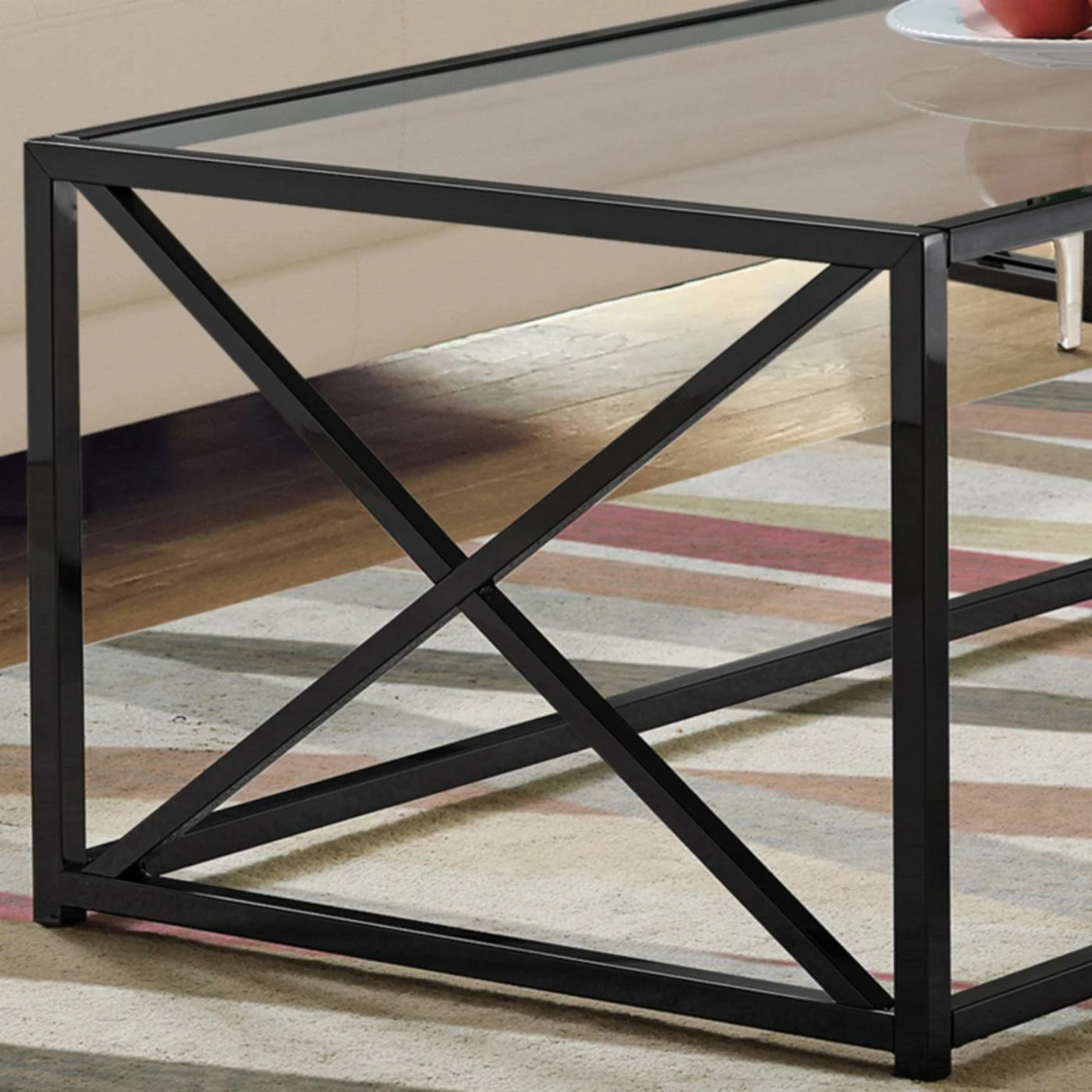 Best reviews of 🎁 Rectangle Coffee Tables Monarch Specialties Glass Top Coffee Table With Cross Legs 😀 7 Best reviews of 🎁 Rectangle Coffee Tables Monarch Specialties Glass Top Coffee Table With Cross Legs 😀 - Image 5