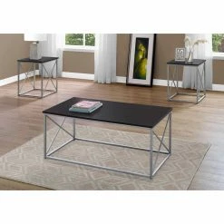 Deals ๐ Rectangle Coffee Table Sets Monarch Specialties Industrial Cross 3 Piece Coffee Table Set ๐ 13 Deals ๐ Rectangle Coffee Table Sets Monarch Specialties Industrial Cross 3 Piece Coffee Table Set ๐ -Coffee Tables Sale Store scaleMON1655