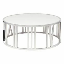 Brand new 🔥 Round Coffee Tables Nuevo Roman Coffee Table 👍 -Coffee Tables Sale Store scaleNU1337