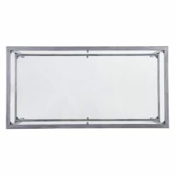 Promo 💯 Rectangle Coffee Tables Southern Enterprises Jaymes Metal / Glass Rectangular Open Shelf Cocktail Table 😉 -Coffee Tables Sale Store scaleSEI2413