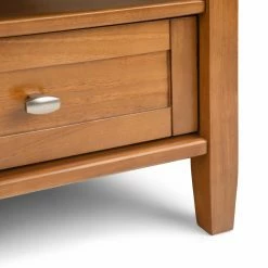 Outlet ✨ Brooklyn & Max Square Coffee Tables Brooklyn + Max Lexington Rustic Square Pine Wood Coffee Table 💯 -Coffee Tables Sale Store scaleSIMP1112