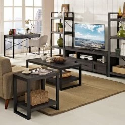Budget ✨ Rectangle Coffee Tables Walker Edison Angelo:HOME Coffee Table 🎉 -Coffee Tables Sale Store scaleWAL334