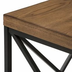 Best deal 🔥 Square Coffee Tables Baxton Studio Holden Vintage Industrial Antique Bronze End Table 🥰 -Coffee Tables Sale Store scaleWSI2903