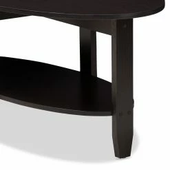 Cheapest 🧨 Oval Coffee Tables Baxton Studio Ancelina Oval Coffee Table ❤️ 14 Cheapest 🧨 Oval Coffee Tables Baxton Studio Ancelina Oval Coffee Table ❤️ -Coffee Tables Sale Store scaleWSI3907