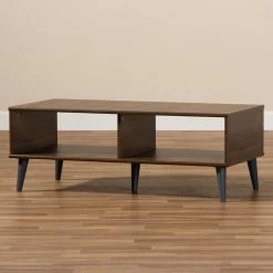 New ❤️ Rectangle Coffee Tables Baxton Studio Pierre Mid-Century Modern Wood Coffee Table 💯 16 New ❤️ Rectangle Coffee Tables Baxton Studio Pierre Mid-Century Modern Wood Coffee Table 💯 -Coffee Tables Sale Store scaleWSI4005